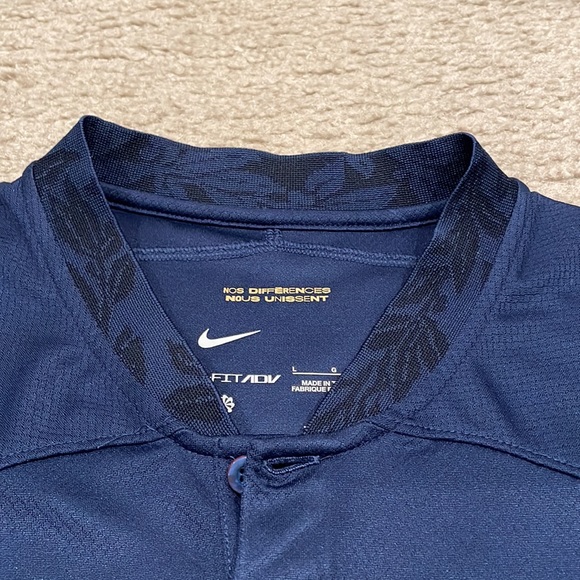 Men's Nike Benzema France Home Jersey 2022 size L brand new with tag - Picture 2 of 9